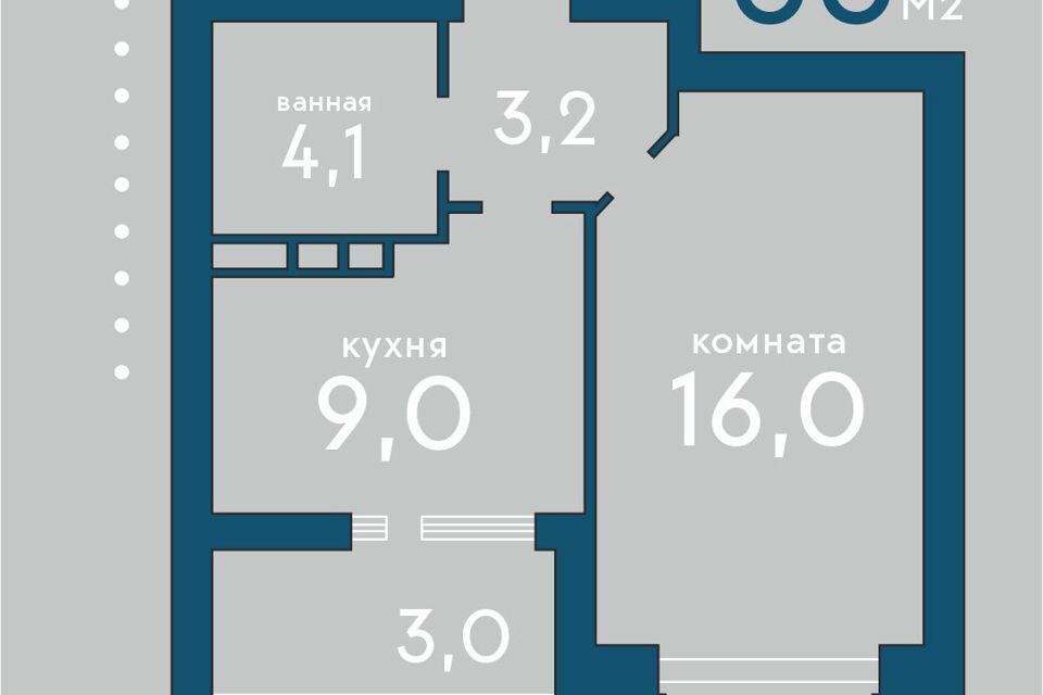 квартира г Ростов-на-Дону р-н Первомайский ул Берберовская 1/12 умный квартал «Полет» Ростов-на-Дону городской округ фото 1