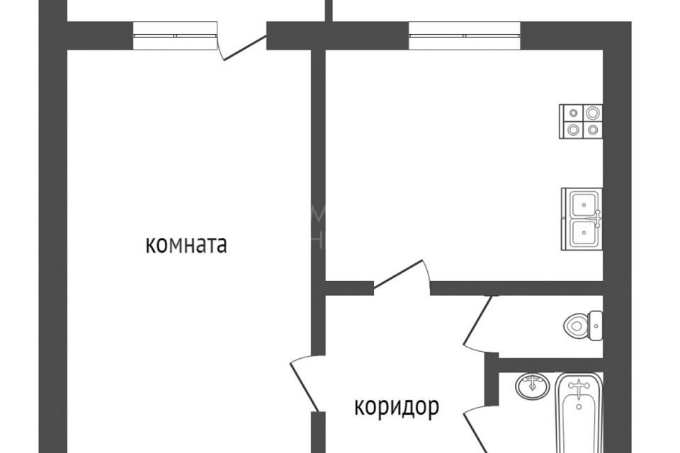 квартира г Тюмень проезд 9 Мая 2 Тюмень городской округ фото 8