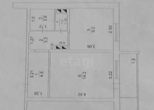 квартира р-н Завьяловский с Завьялово ул Садовая 44 фото 33