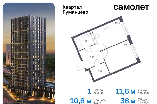 п Мосрентген ЖК «Квартал Румянцево» к 1, Московская область фото