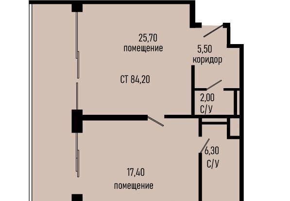 квартира р-н Туапсинский с Агой Небугское сельское поселение фото 1