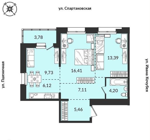 ул Пшеничная 5 Правобережный административный округ, ЖК «Источник» фото