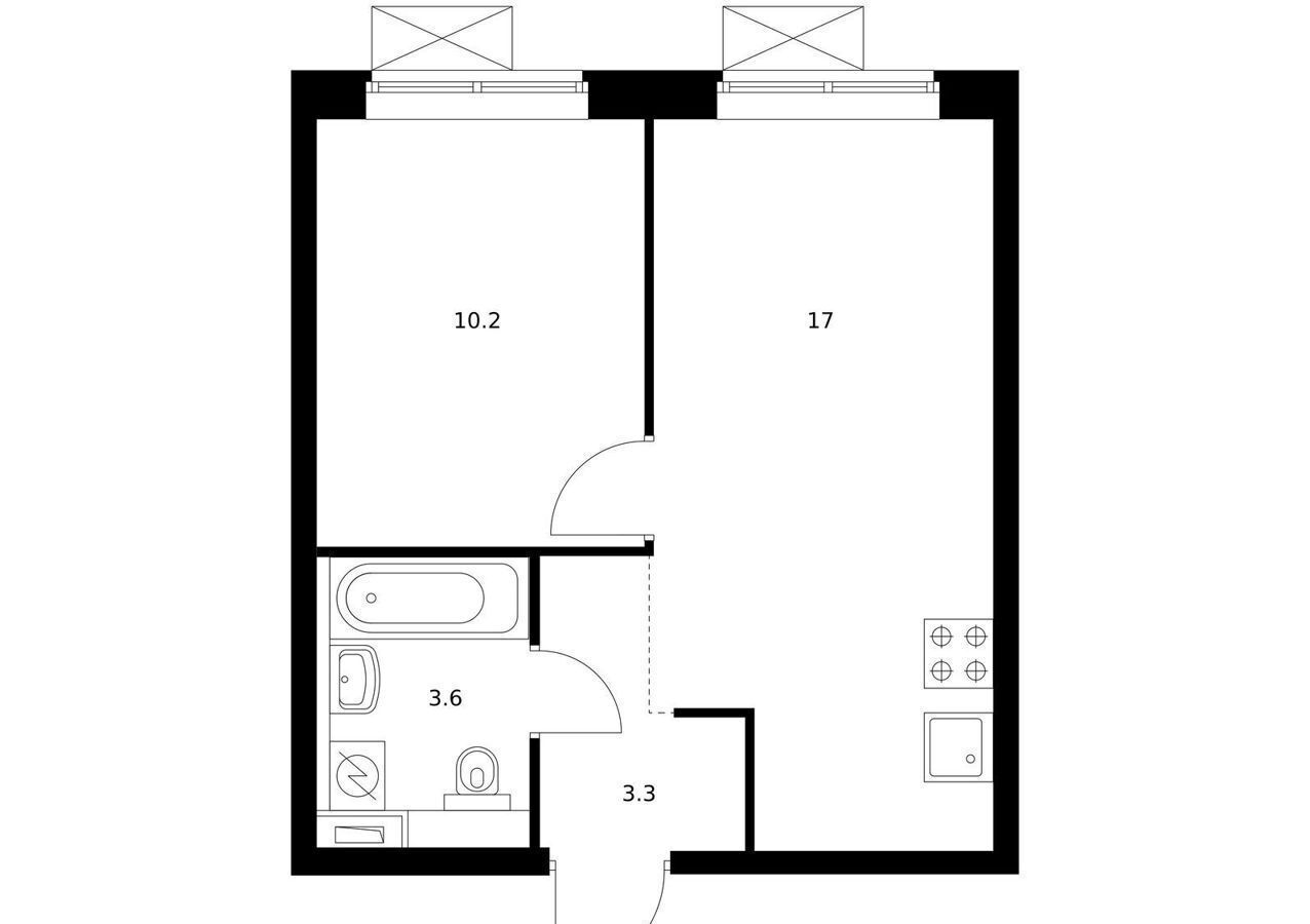 квартира г Москва метро Кантемировская б-р Кавказский 51 корп. 2 фото 1