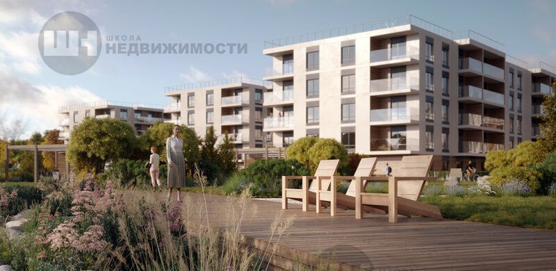 квартира г Сестрорецк ул Инструментальщиков 18 ЖК апартаментов «BEREG. Курортный» р-н Курортный фото 8