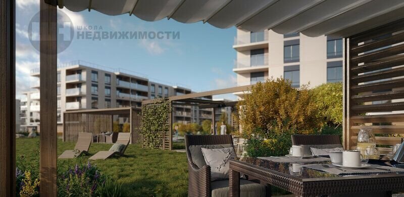 квартира г Сестрорецк ул Инструментальщиков 18 ЖК апартаментов «BEREG. Курортный» р-н Курортный фото 9