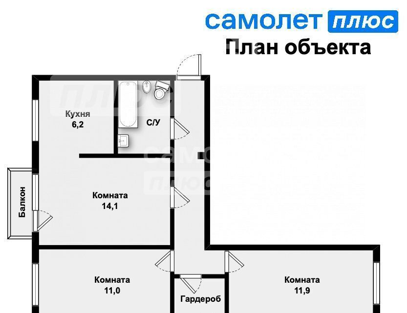 квартира г Екатеринбург р-н Железнодорожный ул Минометчиков 34 фото 18