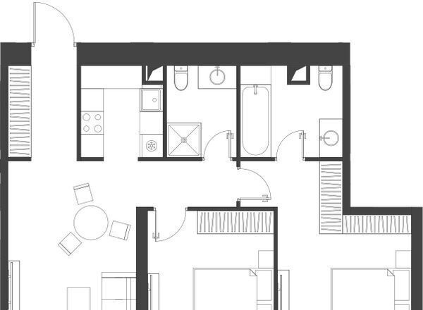 квартира г Москва ЦАО 1-й Красногвардейский проезд, 7с 2А фото 2