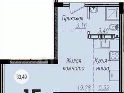 квартира г Тольятти р-н Автозаводский 14А кв-л фото 2