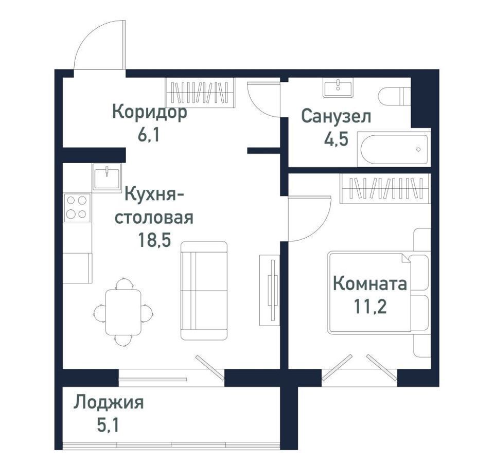 квартира р-н Сосновский п Терема д. 62, Челябинск фото 2