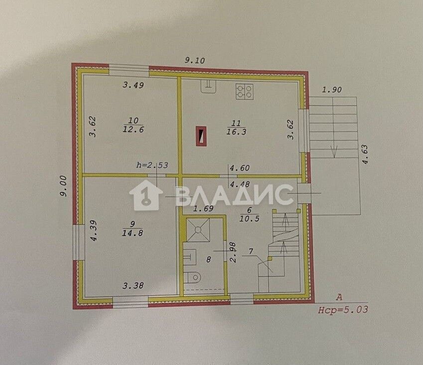 дом г Новосибирск ул Центральная 13 Верх-Тулинский сельсовет, садовое некоммерческое товарищество Союз, Новосибирский р-н фото 21