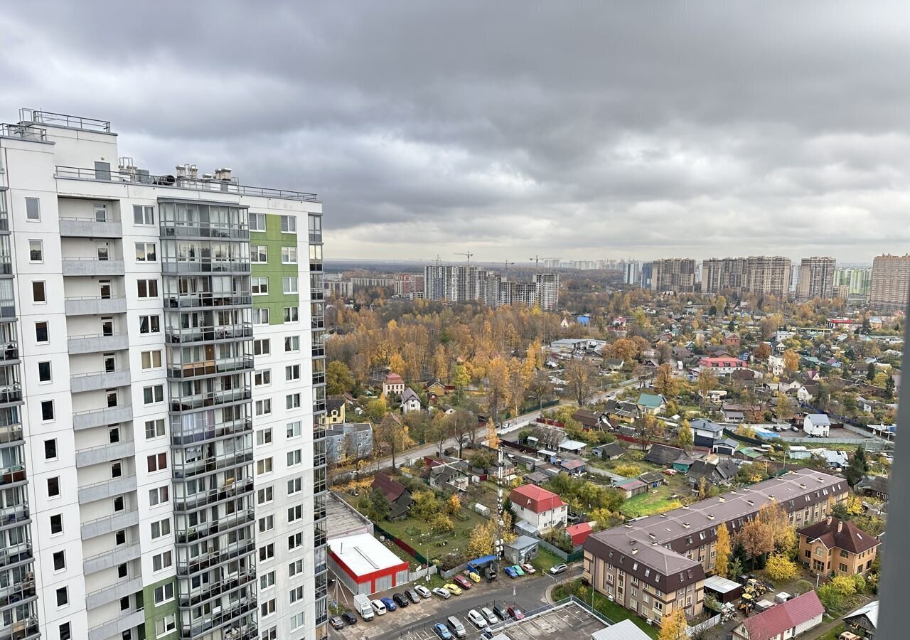 квартира р-н Всеволожский г Мурино пл Привокзальная 3к/3 ЖК «Эланд» Девяткино, Муринское городское поселение фото 9