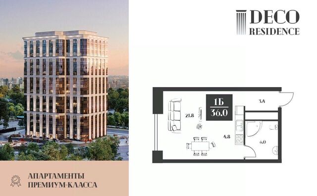 ул Малая Тульская 2 апарт-комплекс Deco Residence муниципальный округ Даниловский фото