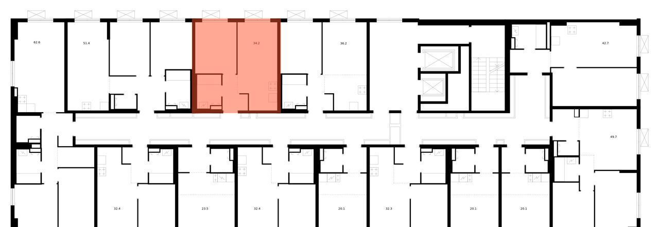 квартира г Москва метро Текстильщики корп. 6. 2, жилой комплекс Волжский Парк фото 2