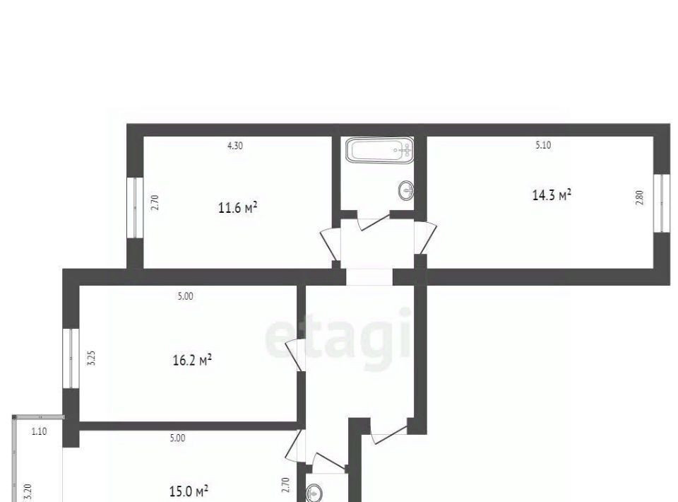 квартира р-н Минераловодский п Анджиевский ул Красногвардейская фото 22