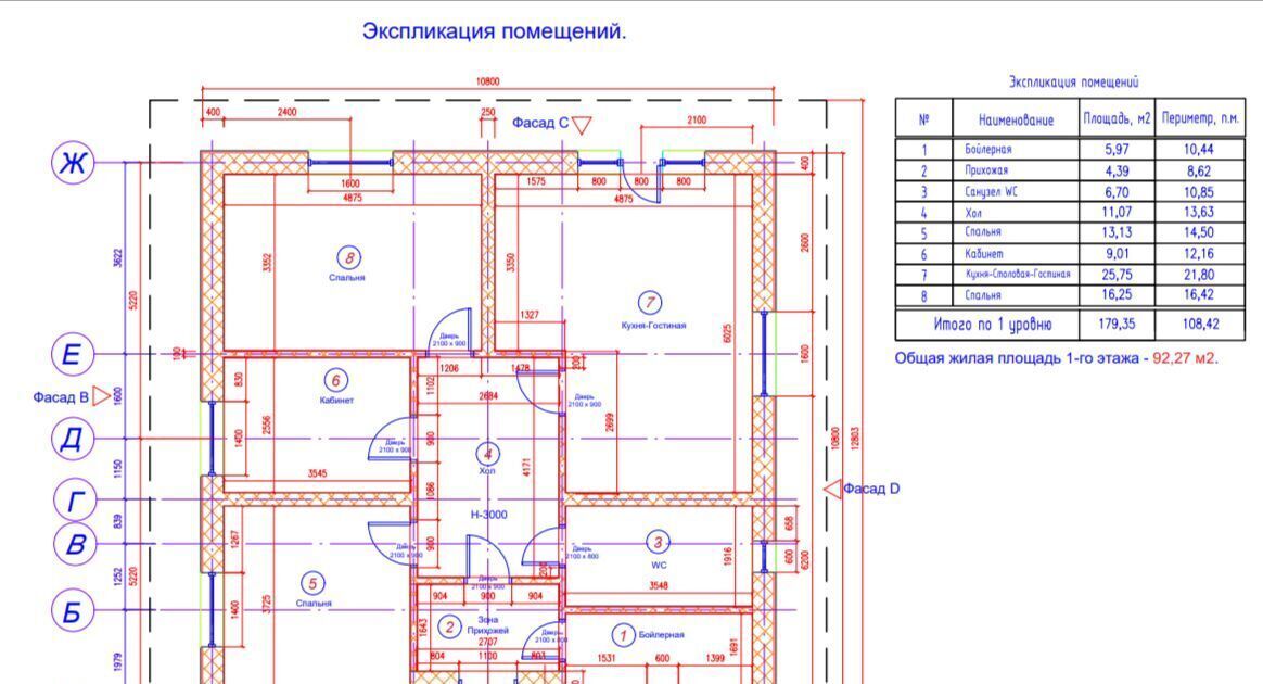 дом г Домодедово д Матчино КП Земляничная поляна 119 фото 6