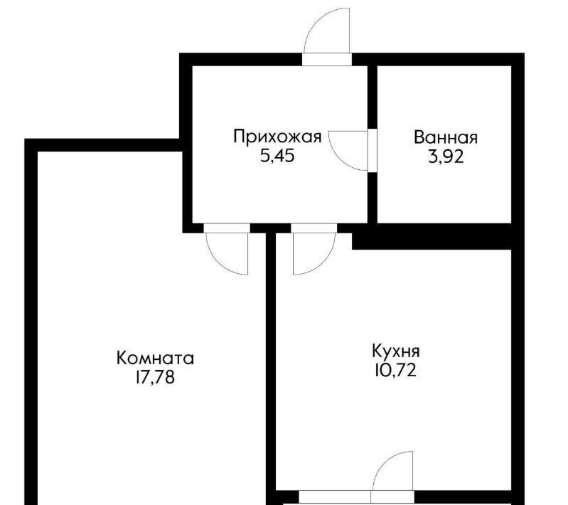 квартира г Краснодар р-н Прикубанский ул им. Героя Яцкова И.В. 15к/2 фото 11