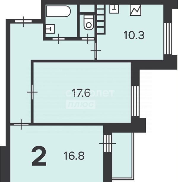 квартира г Москва метро Аннино проезд Булатниковский 16б фото 4