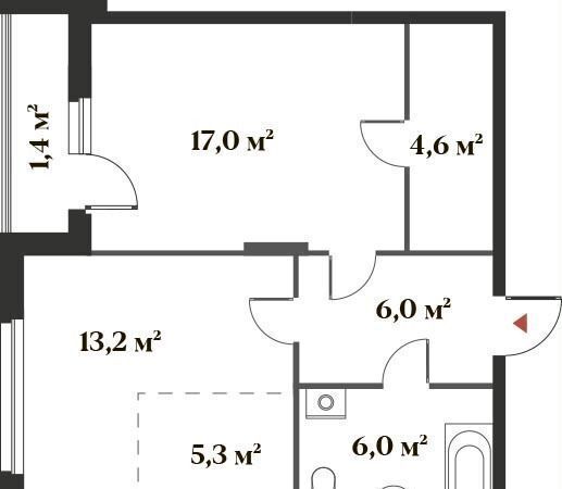 квартира г Красногорск мкр Опалиха ул Новая Московская 49 корп. 2 фото 1