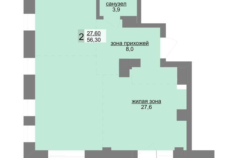 квартира г Екатеринбург р-н Верх-Исетский ул Репина 24 Екатеринбург, муниципальное образование фото 1