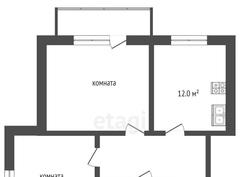 квартира г Ростов-на-Дону р-н Советский ул Извилистая 11 фото 2