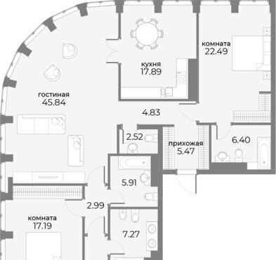 метро Краснопресненская ул Дружинниковская 15 апарт-комплекс Sky View муниципальный округ Пресненский фото