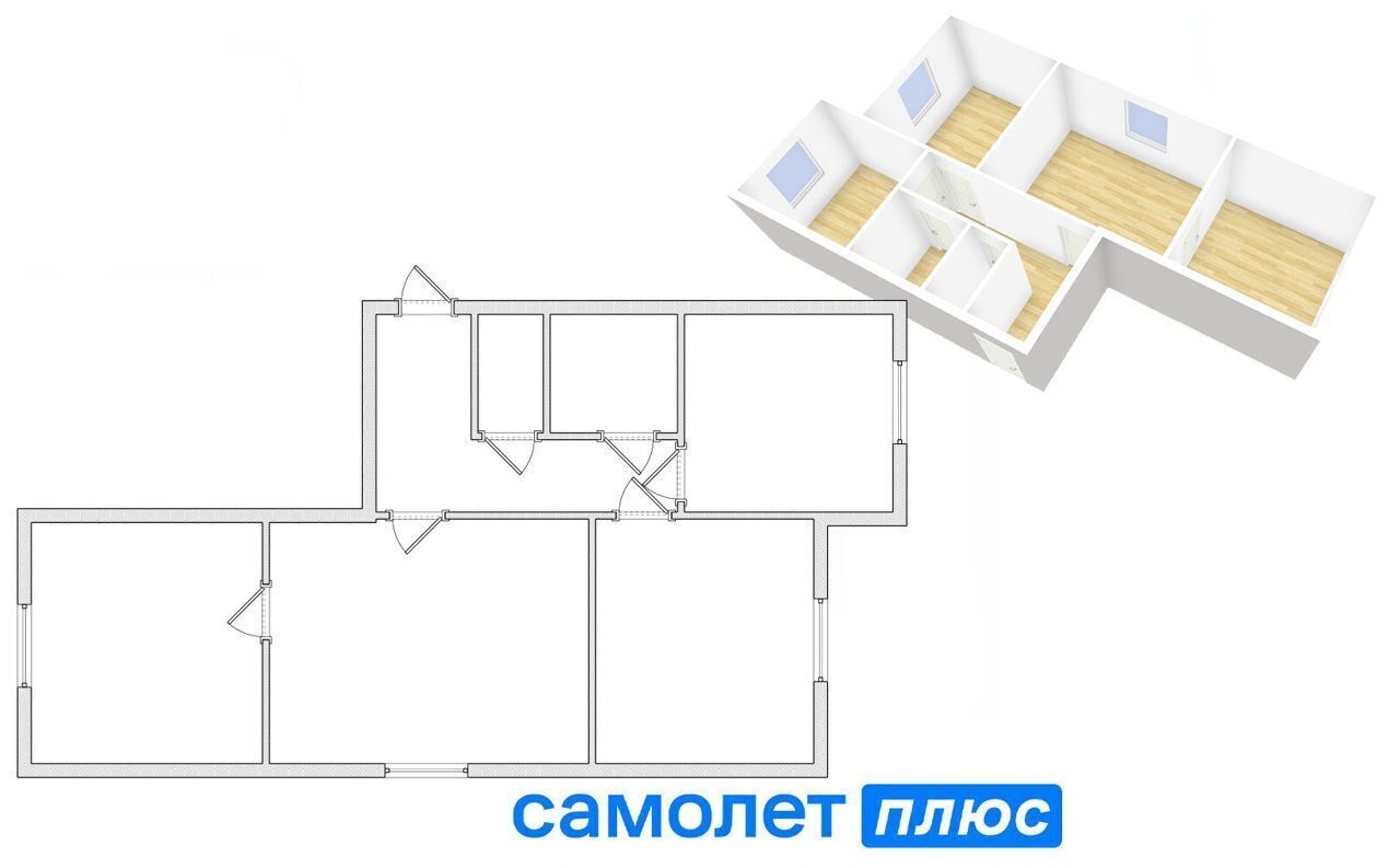 квартира г Кемерово р-н Кировский ул Инициативная 97 Кемеровская обл. - Кузбасс фото 1