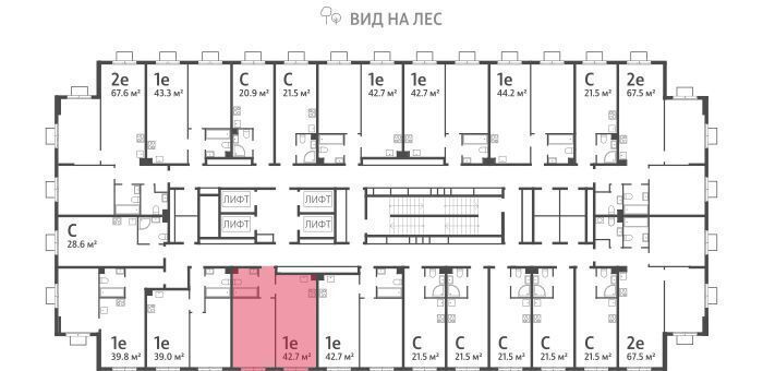 квартира г Москва метро Битцевский парк ул Красного Маяка 26 ЖК «Parkside» муниципальный округ Чертаново Центральное фото 2