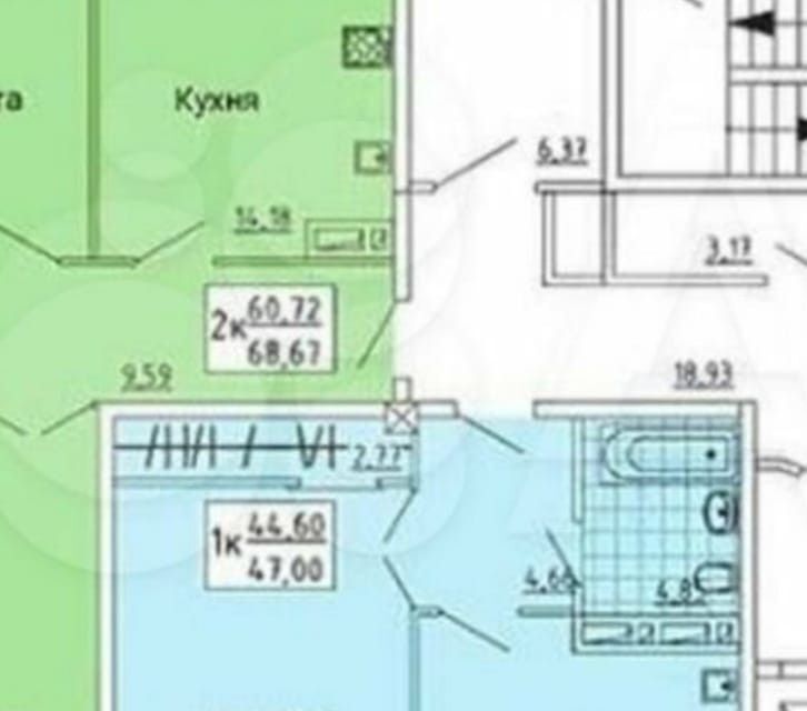 квартира г Пермь ул Кировоградская 68а Пермь городской округ фото 7