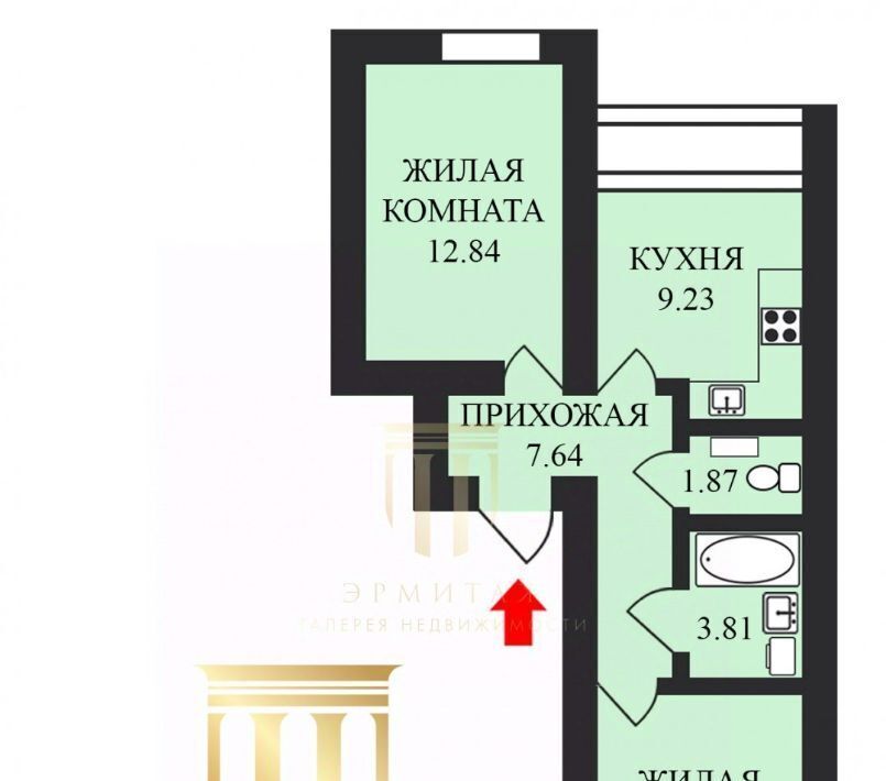 квартира р-н Всеволожский г Мурино ул Графская 6к/4 Девяткино фото 1