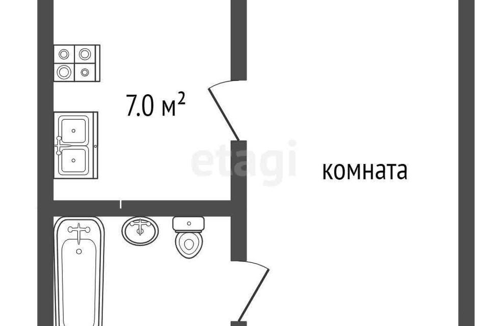 квартира г Батайск ул Ворошилова 8/3 городской округ Батайск фото 10