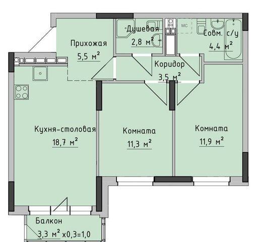 р-н Октябрьский Север ул Новая Восьмая 4 фото