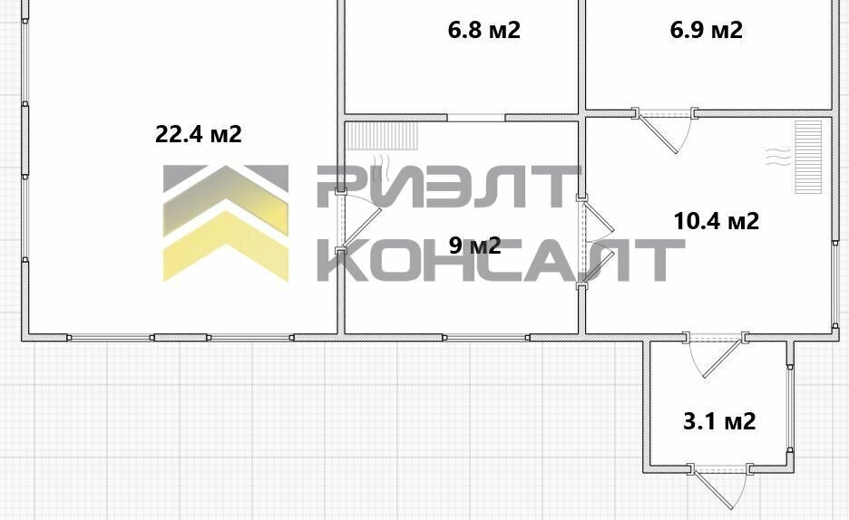 дом р-н Омский п Ачаирский ул Омская 34 фото 19