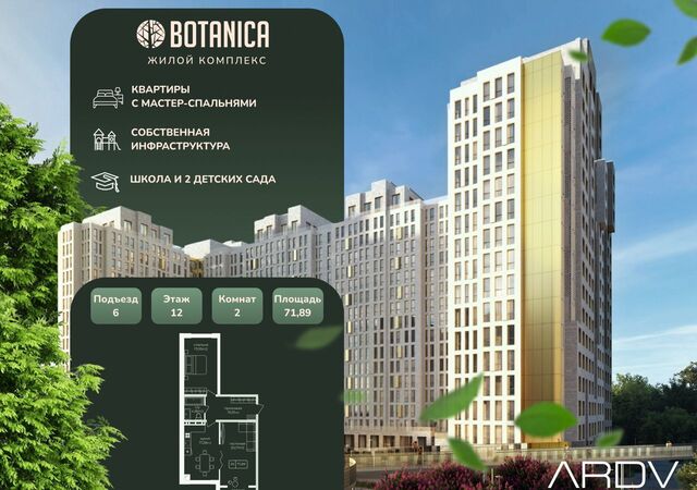 г Каспийск ул Молодёжная ЖК «Botanica» фото