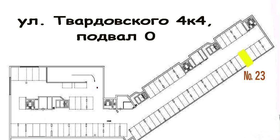 машиноместо г Москва метро Строгино ул Твардовского 4к/4 фото 13