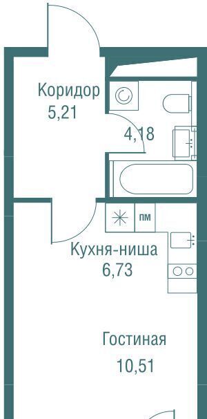 квартира г Одинцово ЖК «Одинбург» Одинцово фото 3