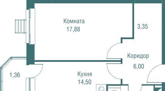 квартира г Одинцово ЖК «Одинбург» Одинцово фото 4