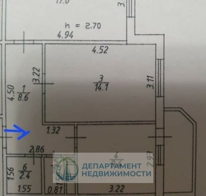 квартира г Краснодар микрорайон Завод Измерительных Приборов ул Зиповская 46 фото 9