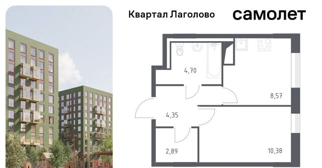 Квартал Лаголово 2 Лаголовское с/пос, Проспект Ветеранов фото