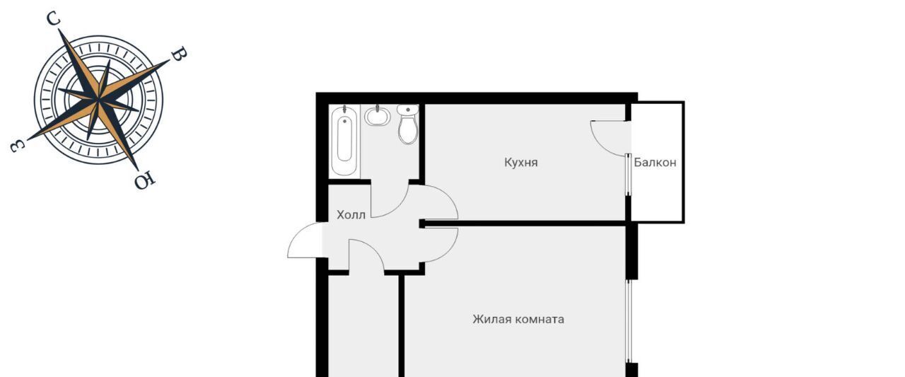 квартира г Москва метро Красный Балтиец ул Большая Академическая 24к/2 фото 11