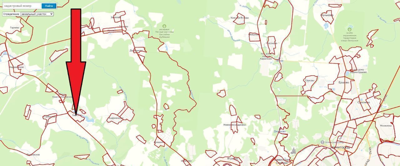 земля городской округ Одинцовский д Хаустово 25 фото 2