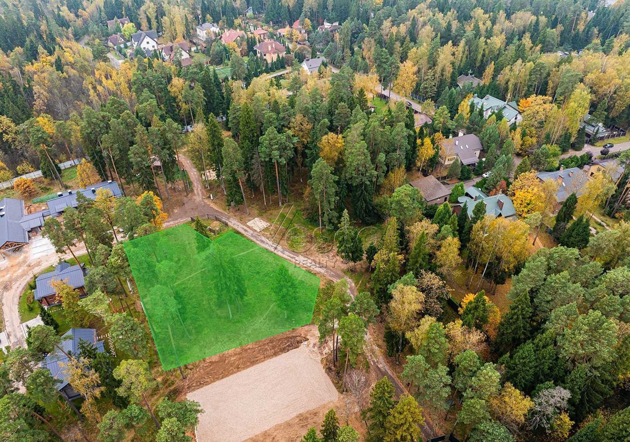 земля городской округ Одинцовский с Иславское 25 км, территория Лесные Дали, Звенигород, Рублёво-Успенское шоссе фото 2