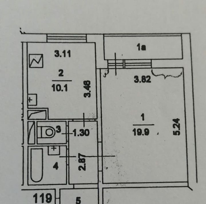 квартира г Зеленоград ул Каменка Зеленоград — Крюково, к 1803 фото 2