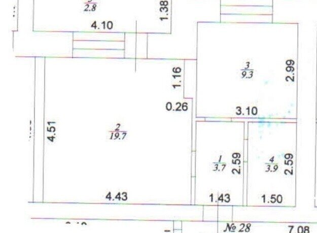 квартира г Казань ул Толбухина 15к/2 Аметьево фото 21