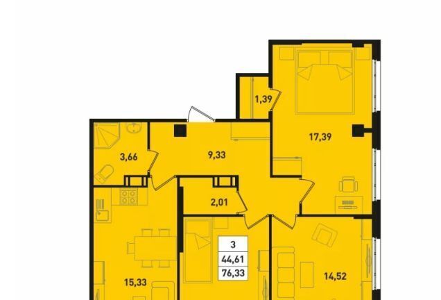 квартира р-н Всеволожский г Мурино ул Шоссе в Лаврики 93 Девяткино фото 1