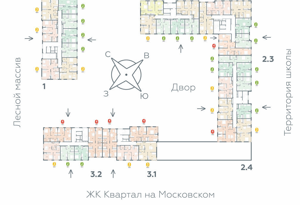 квартира р-н Тюменский д Дударева ул Сергея Джанбровского 19к/1 фото 2