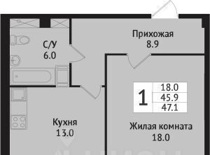 квартира р-н Всеволожский г Всеволожск ул Севастопольская 2к/1 Проспект Большевиков фото 3