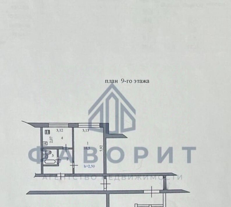 квартира г Пенза р-н Октябрьский проезд Виноградный 5-й 24 фото 7