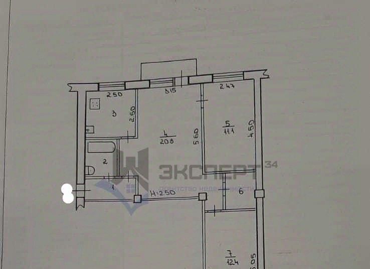 квартира г Волгоград р-н Тракторозаводский ул им. Жолудева 26 фото 27