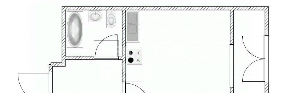 квартира г Екатеринбург Чкаловская ул Николая Островского 2/2 фото 17