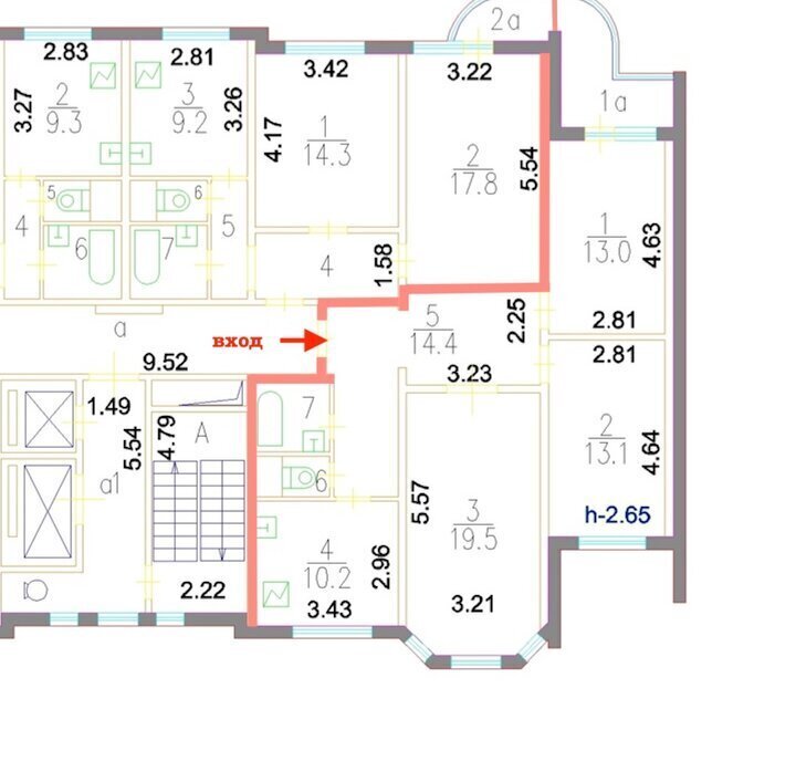 квартира г Москва метро Солнцево ул Авиаторов 9к/2 фото 30